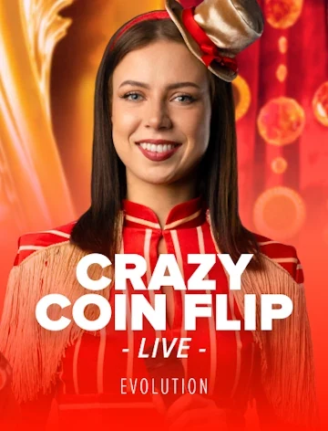 Crazy Coin Flip live tafel bij LolaJack Casino